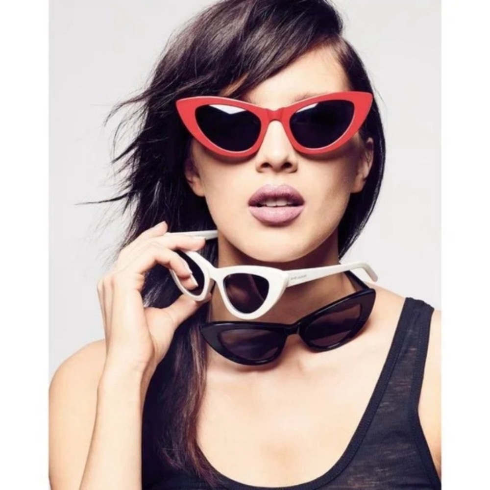 Saint Laurent Lily Cat Eye RED Sunglasses